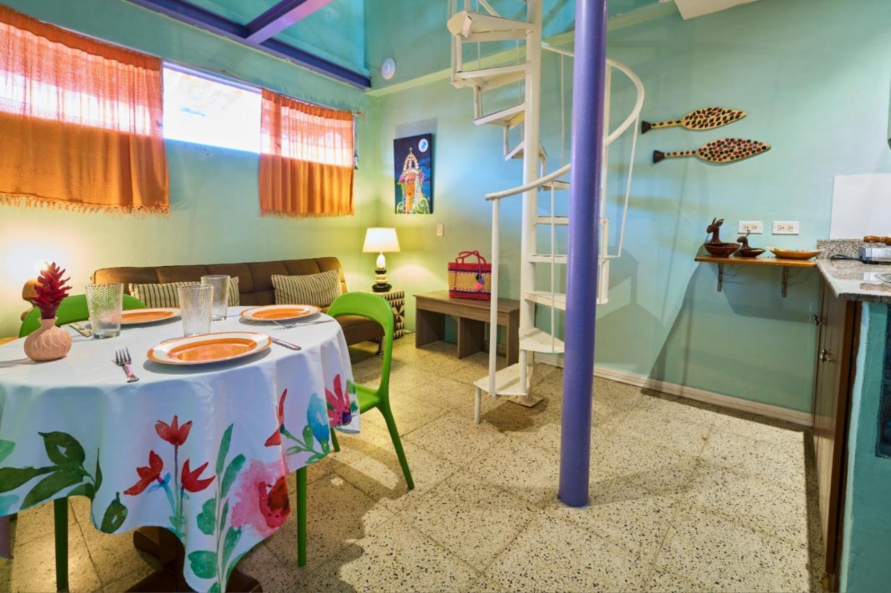 Casa Congo & Casa Rayo Verde - Restaurante - Galeria De Arte Portobelo Eksteriør billede