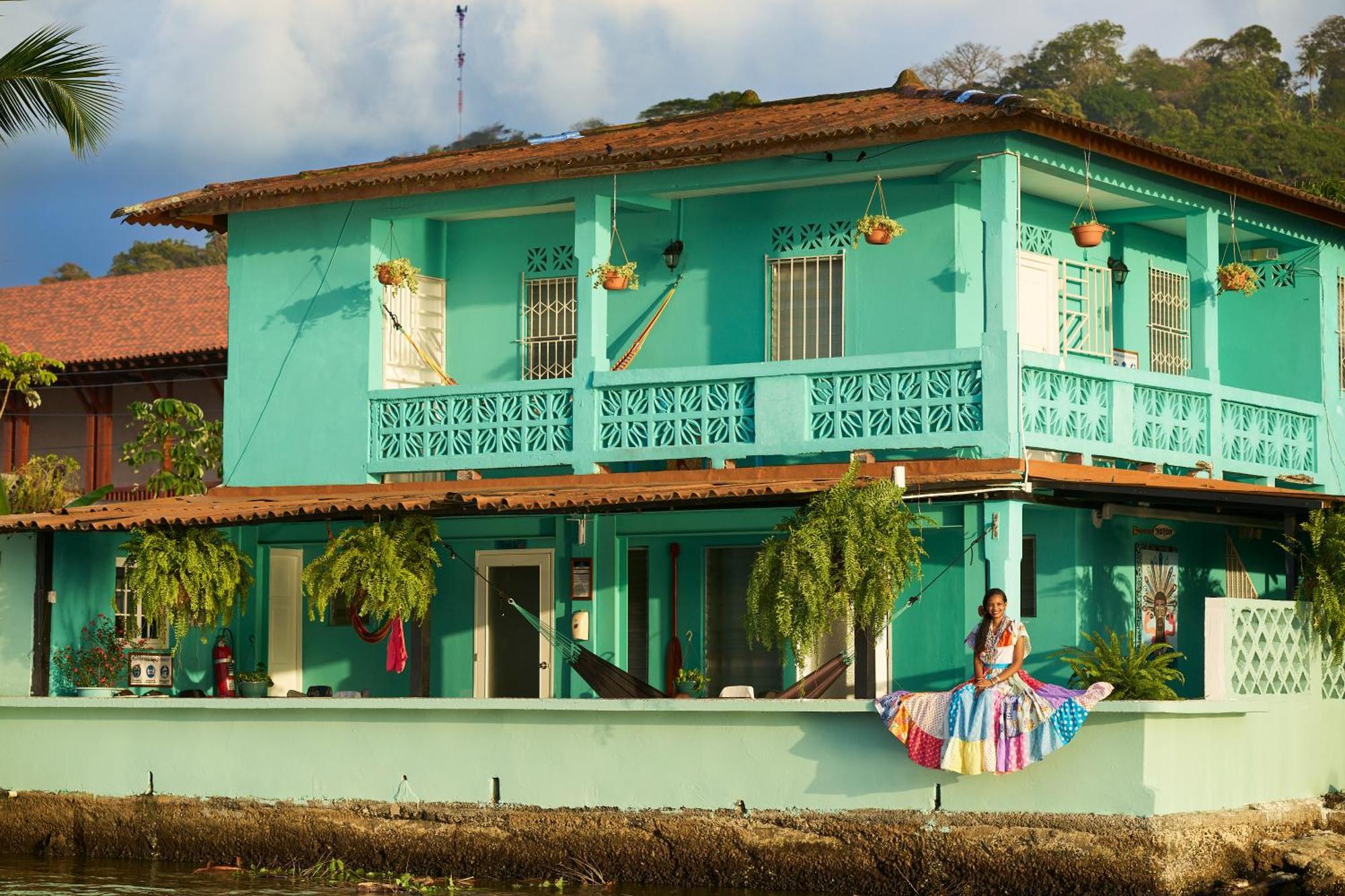 Casa Congo & Casa Rayo Verde - Restaurante - Galeria De Arte Portobelo Eksteriør billede